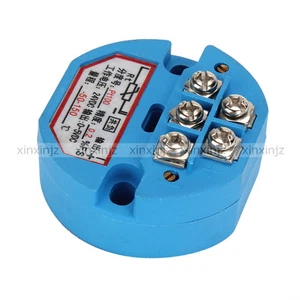 Transmisor sensor de temperatura azul PT100 0-5V salida plástico -50-150 °C - Imagen 1 de 3