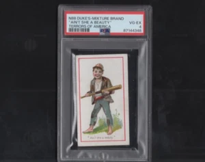 1889 And 88 Terrors Of America Dukes Mixture Aint She A Beauty PSA 4 - Picture 1 of 2
