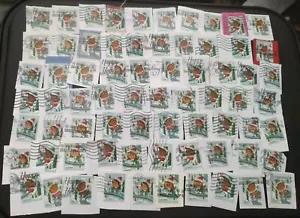 600 Usa Used Elves Christmas Forever Stamps on Paper Cancels Will Vary - Picture 1 of 1