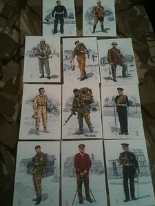 Set x 11 Militär Postkarten Royal Army Medical Corps RAMC Alix Baker - Bild 1 von 12
