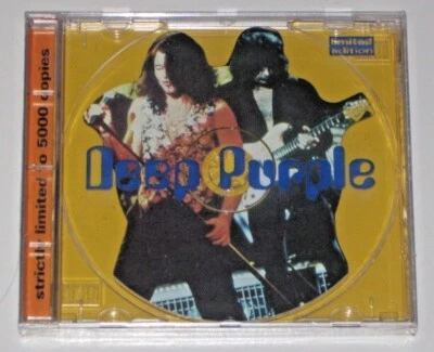 DEEP PURPLE "SHAPED" LIMITED EDITION INTERVIEW CD BRAND NEW SEALED BEST PRICE - Image 1 of 2
