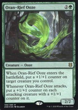 ORAN-RIEF OOZE FOIL GREEN ZENDIKAR RISING MTG MAGIC NM (yourdeckbuilder)