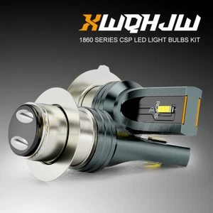 Headlights For Yamaha Raptor 700 700R 2006 2007-2018 White 6000K LED Bulb H6 H6M - Picture 1 of 8