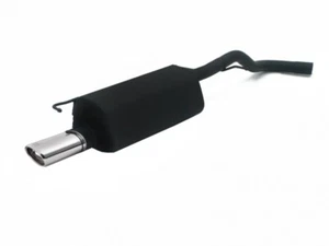 muffler for Audi A3 8L HB 1.8T 110kW 132kW 1996-2003 Single Oval Tip 120x80mm - Picture 1 of 2