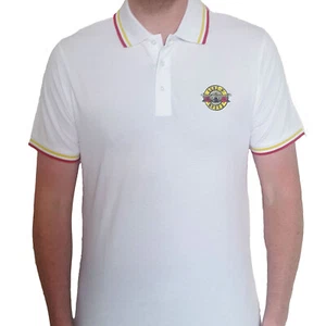 Guns N' Roses Unisex Polo Shirt: Classic Logo - Picture 1 of 3