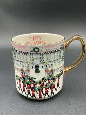 Anthropologie Holiday in the City Stoneware Mug 2024 London 13oz. 4"x3.5" New - Image 1 of 4