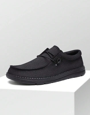 Mocasín Zapatos Negros Calzado de Hombres Casuales Formales Elegantes de Vestir Foto 1 de 4
