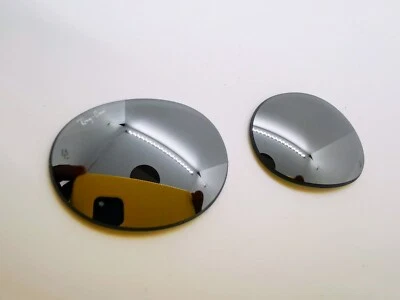 NOS Vintage B&L Ray Ban Bausch & Lomb G31 Gray Mirror Oval Replacement Lenses - Image 1 of 3