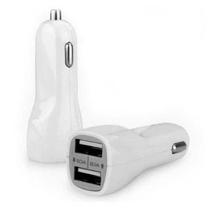 OEM Original Samsung USB Cable Dual USB Car Charger Samsung Galaxy Note 5 4 Edge - Picture 1 of 2