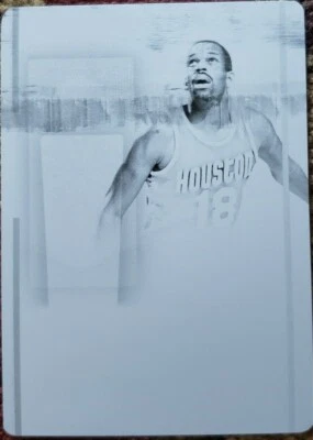 CEDRIC MAXWELL 2013-14 Panini National Treasures PRINTING PLATE 1/1 of 1 Rockets - Image 1 of 2