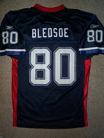 *IRREGULAR* Buffalo Bills DREW BLEDSOE nfl Jersey Adult MENS/MEN'S (m-med-medium Cover