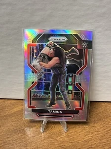 Tamina 2022 Panini Prizm #156 Silver Prizm SP "Nobody Meaner" - Picture 1 of 2