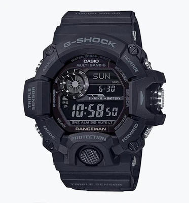 Nuevo Reloj G-SHOCK RANGEMAN GW9400-1B Negro Triple Sensor Solar Digital Limitado Foto 1 de 4
