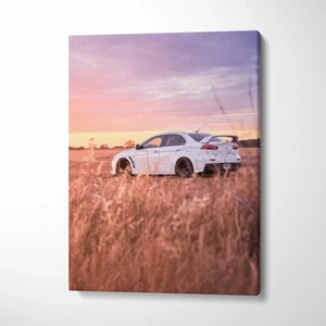 Mitsubishi Evo 10 High Resolution Museum Quality Vertical Canvas Print #026 - Picture 1 of 14