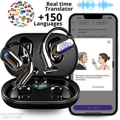 AI Language Translator Device Real-time Smart Instant Voice 150+ Languages - Image 1 of 4