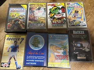 Lot de 22 jeux cassettes Sinclair ZX Spectrum - Photo 1/3