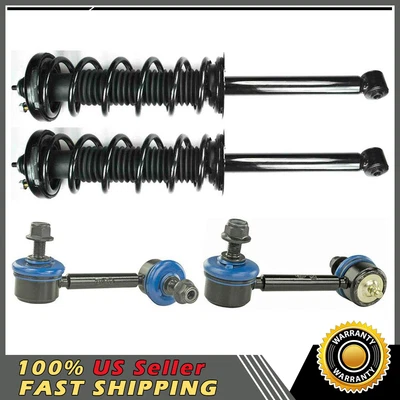 Juego completo de 4 puntales traseros y barra estabilizadora FCS para Honda Accord_LK 2003-2007 Foto 1 de 4