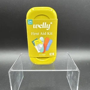 (1) Welly First Aid Kit, Assorted Bandages, Ointment & Hand Sanitizer - Picture 1 of 4