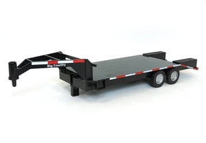 Flatbed Trailer with Gooseneck Trailer Hitch, Fun Add-On for Farm Toys & Toy ... - Foto 1 di 5