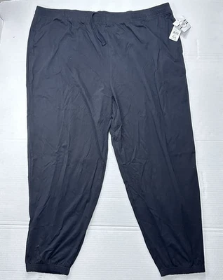 Pantalones de chándal Harbor Bay grandes y altos negros para hombre 3XL nuevos con etiquetas Foto 1 de 4