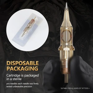 20 Stück RL/RM/RS Tattoo Cartridge Round Liner Shader Curved Magnum Tattoonadel - Bild 1 von 12