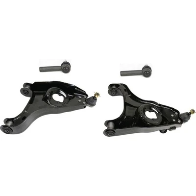 4pc Front Lower Control Arm Outer Tie Rod End Kit For 2000-2004 Dodge Dakota RWD - Изображение 1 из 4