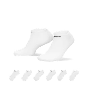 Nike Everyday Cushioned Training No-Show Socks (6 Pairs) WHITE SM - Picture 1 of 1