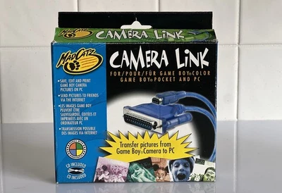 Mad Catz Camera Link para Nintendo Game Boy Camera (1999) Transferir fotos a PC Foto 1 de 4
