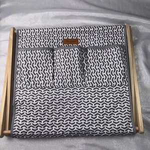 Hanfetch Große Größe Garn Caddy Aufbewahrung Organizer mit einem grauen Pfeilmuster - Bild 1 von 10