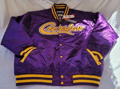 Headgear Classic Crenshaw Kobe Bryant Jacket Purple Yellow 4XL New With Tags  - image 1 of 4