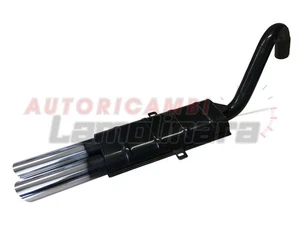 Sportauspuff Fiat 124 Spider Endschalldämpfer Doppelauspuff Chrom - Bild 1 von 2