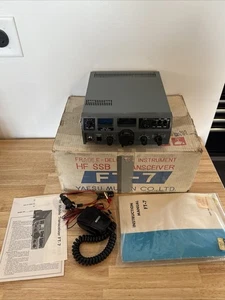 YAESU MUSEN FT-7 HF TRANSCEIVER W/ Original Box, Paper Work, Power Supply & Mic! - Picture 1 of 10