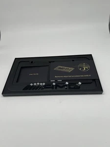 Mercedes Benz AMG License Plate Frame Gift Set Black - Bild 1 von 5