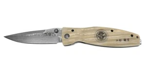 MCUSTA MC-0185D Kenshin Uesugi White Micarta - Picture 1 of 6
