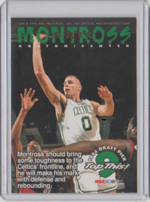 1994-95 NBA Hoops #429 Eric Montross Boston Celtics Rodney Rogers Denver Nuggets - Image 1 of 2
