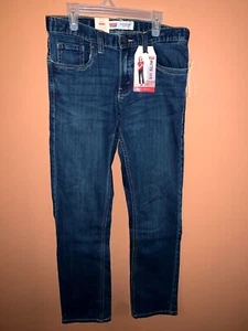NWT Levi’s 511 Boys Slim Fit Denim Jeans Stretch 5 Design Pockets Blue SZ 16 Reg - Picture 1 of 6