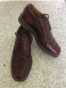 Rare Vintage Doc Martens Cherry Red Wingtip/Brogues - Picture 1 of 9