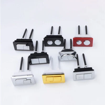 Dual Flush Toilet Water Tank Valve Push Button Flush Toilet Water Tank Valve - Image 1 of 4