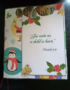 Handmade Softside Pocket Junk Journal  Christmas Theme - Picture 1 of 1