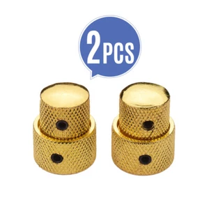 2 Sets Dual Concentric Stacked Control Knobs for Electric Bass Guitars  Z4T4 - Picture 1 of 7