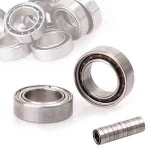10PCS MR85ZZ 5x8x2.5mm Bearing Miniature Ball Shielded Radial Bearings Silver - Foto 1 di 8