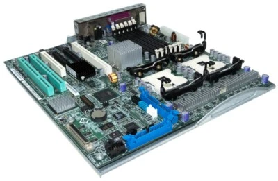 DELL 0HJ161 2X SOCKET 604 6X DDR2 Mainboard For Poweredge 1800 - Image 1 of 3