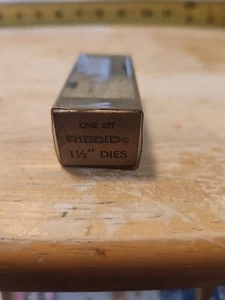 Ridgid 1- 1/2" Pipe Threading Dies for 12-R - Picture 1 of 4
