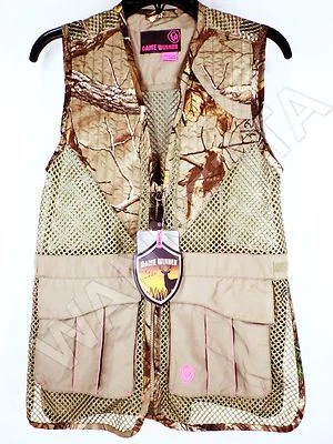 Ladies Dove Bird Hunting Vest Real Tree Xtra Camo Women Girl Female Woman NWT - Image 1 of 4
