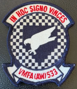 US MARINE Fighter Attack Squadron 533 (VMFA (AW)-533) "In Hoc Signo Vinces" USMC - Picture 1 of 3