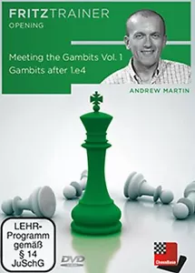 ChessBase - Martin - Meeting the Gambits Vol. 1 - Gambits after 1.e4 - NEU / NEW - Bild 1 von 1