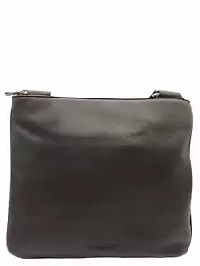 Bally Mizzi 6216301 kleine kaffeefarbene Leder-Umhängetasche für Herren 650 $ - Bild 1 von 8