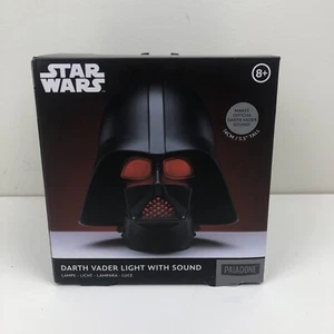 Star Wars Darth Vader Light With Sound Paladone Red Nightlight 14cm Sith Black - Picture 1 of 7