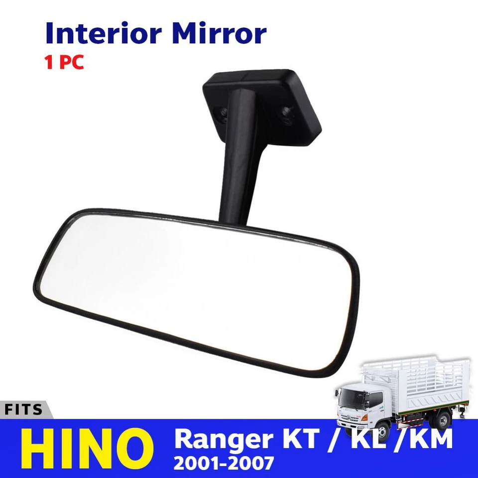 Interior Mirror Rear View Fender Reflector Fit For Hino KT KL KM Truck 2002-2016 Foto 1 de 4