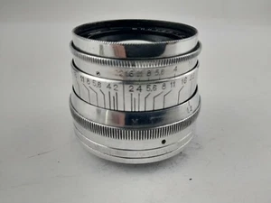 JUPITER 8 lens 50mm f2.0 M39 mount Leica Portrait manual Sonnar copy Rangefinder - Picture 1 of 10